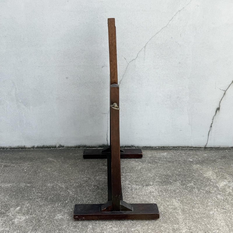 画像3: VINTAGE ANTIQUE STAND MIRROR QUEEN QUALITY SHOE ヴィンテージ アンティーク 鏡 ミラー スタンドミラー  /  アドバタイジング 企業物 ウッド 木製 置き型 靴屋 店舗什器 アメリカ 