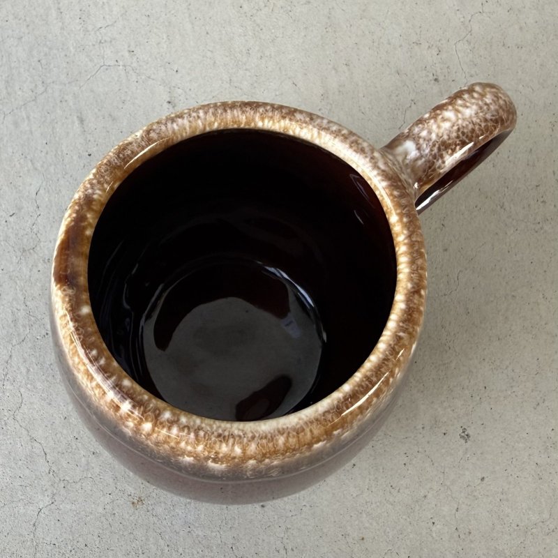 画像5: VINTAGE ANTIQUE MCCOY POTTERY MUGCUP ヴィンテージ アンティーク マッコイ マグカップ コップ 食器 陶器 ブラウンドリップ / コーヒーカップ 茶色 カフェ 喫茶店 店舗什器 アメリカ m