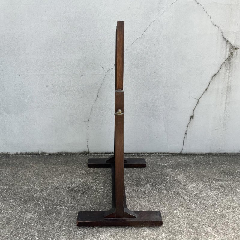 画像4: VINTAGE ANTIQUE STAND MIRROR QUEEN QUALITY SHOE ヴィンテージ アンティーク 鏡 ミラー スタンドミラー  /  アドバタイジング 企業物 ウッド 木製 置き型 靴屋 店舗什器 アメリカ 