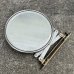 画像3: VINTAGE ANTIQUE SHAVING MIRROR SCISSOR ARM ヴィンテージ アンティーク 鏡 ウォールミラー シェービングミラー シザーアーム 壁付けミラー / インテリア 雑貨 店舗什器 美容室 アメリカ (3)
