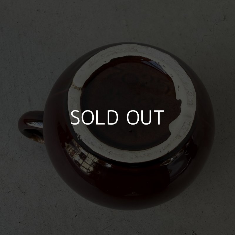 画像6: VINTAGE ANTIQUE MCCOY POTTERY MUGCUP ヴィンテージ アンティーク マッコイ マグカップ コップ 食器 陶器 ブラウンドリップ / コーヒーカップ 茶色 カフェ 喫茶店 店舗什器 アメリカ m