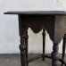 画像6: VINTAGE ANTIQUE TABLE ヴィンテージ アンティーク  テーブル / サイドテーブル コーヒーテーブル ゲーム 家具 ウッド 木製 六角形 店舗什器 アメリカ  (6)