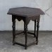 画像1: VINTAGE ANTIQUE TABLE ヴィンテージ アンティーク  テーブル / サイドテーブル コーヒーテーブル ゲーム 家具 ウッド 木製 六角形 店舗什器 アメリカ  (1)