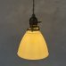 画像9: VINTAGE ANTIQUE LAMP ヴィンテージ アンティーク 吊り下げランプ 天井照明 / シーリングライト ペンダントライト ミルクガラス ガラスシェード E26 店舗什器 アメリカ (2) (9)