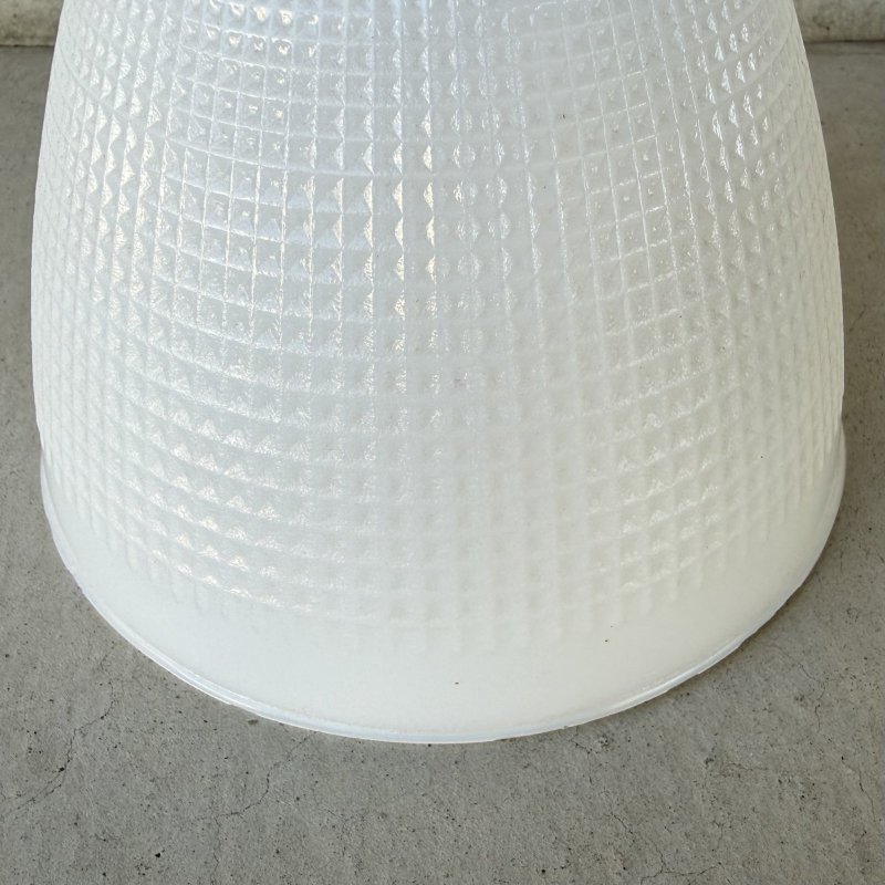 画像7: VINTAGE ANTIQUE LAMP ヴィンテージ アンティーク 吊り下げランプ 天井照明 / シーリングライト ペンダントライト ミルクガラス ガラスシェード E26 店舗什器 アメリカ (2)
