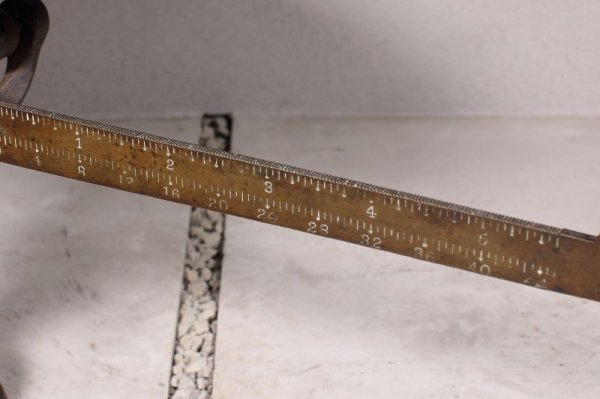 画像6: VINTAGE ANTIQUE PLATFORM SCALE ヴィンテージ アンティーク 量り 台秤 スケール / インダストリアル ディスプレイ オブジェ 店舗什器 アイアン 鋳物 アメリカ (6)