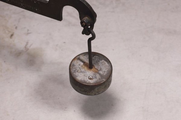 画像7: VINTAGE ANTIQUE PLATFORM SCALE ヴィンテージ アンティーク 量り 台秤 スケール / インダストリアル ディスプレイ オブジェ 店舗什器 アイアン 鋳物 アメリカ (7)