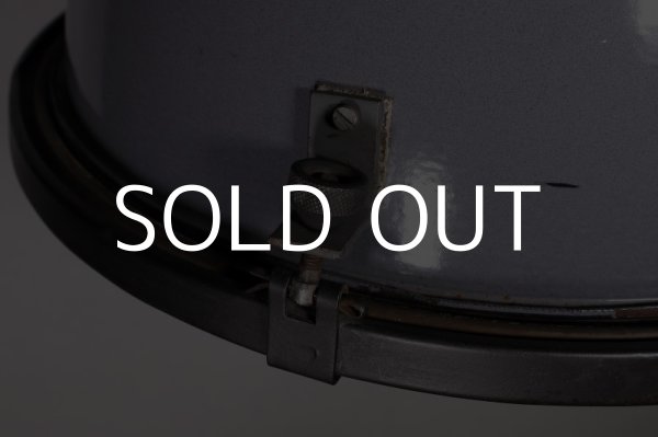 画像6: VINTAGE INDUSTRIAL CEILING LAMP ヴィンテージ インダストリアル ホーロー 吊り下げランプ 天井照明 / シーリングライト ペンダントライト 工業用 琺瑯 (6)