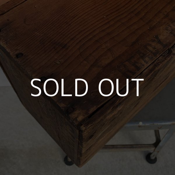 画像10: VINTAGE ヴィンテージ ウッドボックス 木箱 / アメリカ ディスプレイ 収納 箱 什器 (10)