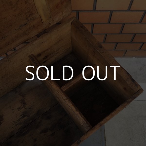 画像8: VINTAGE ヴィンテージ ウッドボックス 木箱 / アメリカ ディスプレイ 収納 箱 什器 (8)