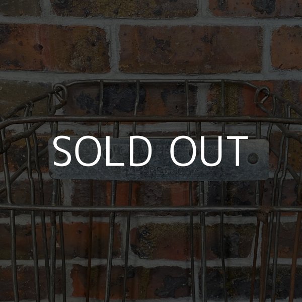 画像6: VINTAGE ヴィンテージ ワイヤーバスケット アイアン / アメリカ インダストリアル ガレージ 収納 什器 (3) (6)