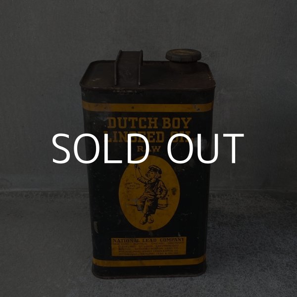 画像3: VINTAGE DUTCH BOY ヴィンテージ ダッチボーイ TIN缶 ペイント缶 アメリカ / インダストリアル ガレージ ディスプレイ (3)