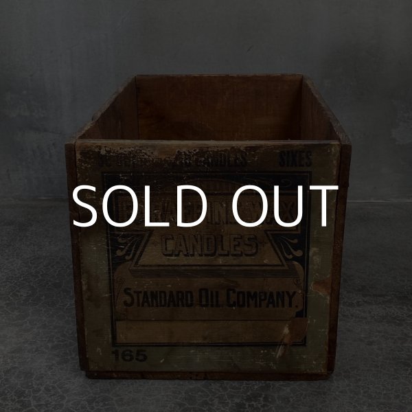 画像5: VINTAGE STANDARD OIL COMPANY ヴィンテージ ウッドボックス アメリカ / 木箱 収納 インテリア (5)