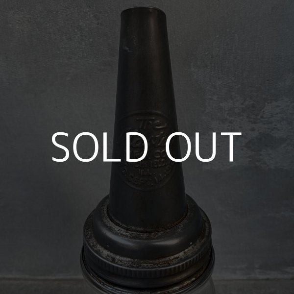 画像3: VINTAGE THE MASTER MFG. CO. PRESTO SUPREME MASON JAR ヴィンテージ ガラス瓶 オイル入れ アメリカ / モーター系 ガレージ 雑貨 (3)