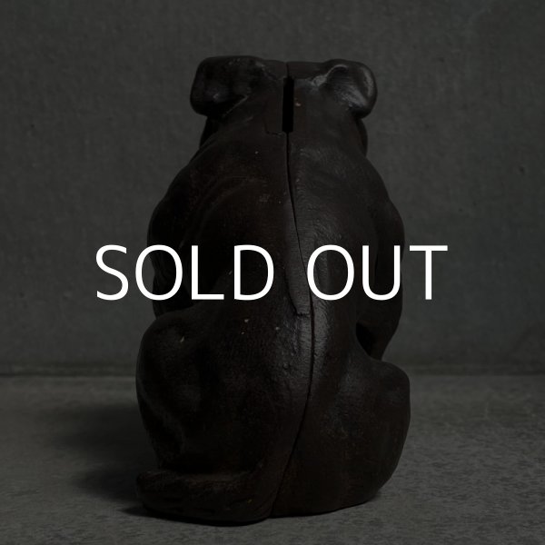 画像3: VINTAGE ヴィンテージ コインバンク ブルドッグ / アメリカ 貯金箱 鋳物 コレクタブル (3)