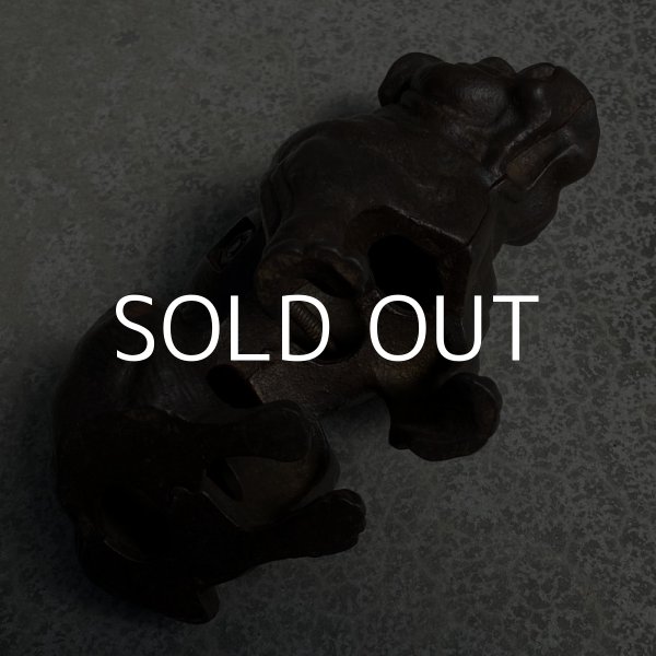 画像6: VINTAGE ヴィンテージ コインバンク ブルドッグ / アメリカ 貯金箱 鋳物 コレクタブル (6)