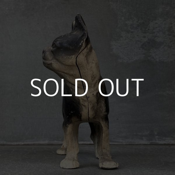 画像3: VINTAGE ヴィンテージ コインバンク ボストンテリア / アメリカ 貯金箱 コレクタブル オブジェ 犬 (3)