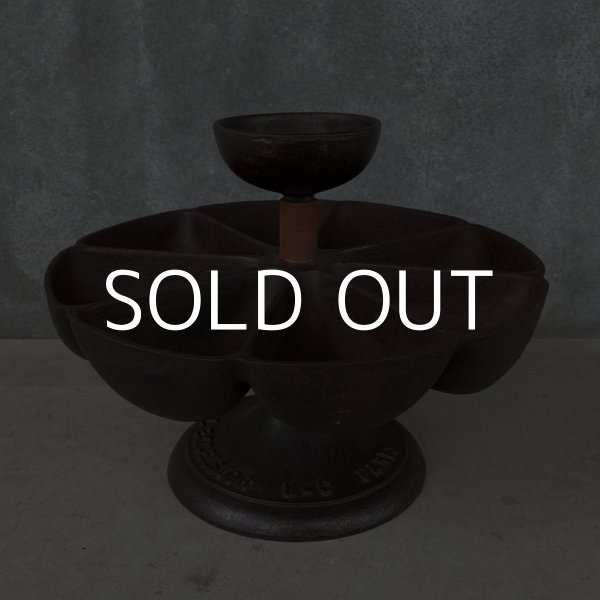 画像2: VINTAGE NAIL CUP ヴィンテージ ネイルカップ / キャストアイアン パーツ入れ 工具入れ (2)