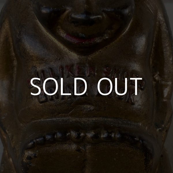 画像7: VINTAGE BILLIKEN ヴィンテージ ビリケン コインバンク / アメリカ 貯金箱 オブジェ 鋳物 (7)