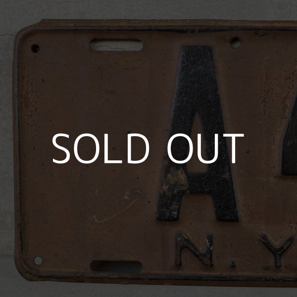 画像3: VINTAGE ヴィンテージ ナンバープレート アメリカ / トラック 車 ニューヨーク  NY 1920’ (3)