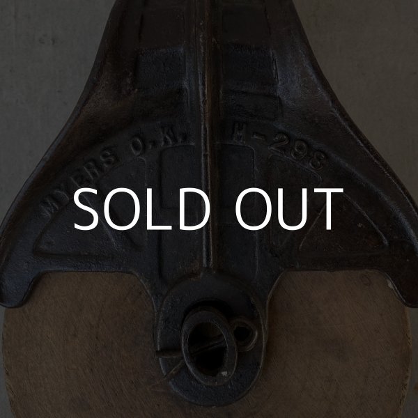 画像5: VINTAGE PULLEY ヴィンテージ 滑車 プーリー アメリカ / インダストリアル ガレージ 工具 (5)