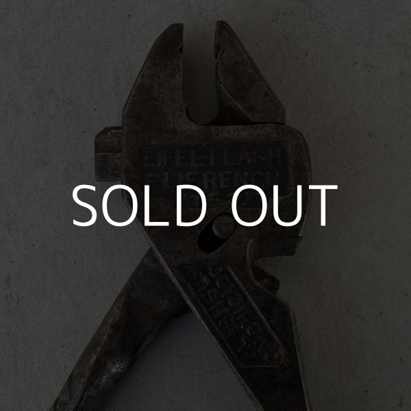 画像4: VINTAGE EIFEL FLASH FLASHSLS PLIERENCH ヴィンテージ アンティーク レンチ アメリカ / インダストリアル ガレージ 工具 (4)