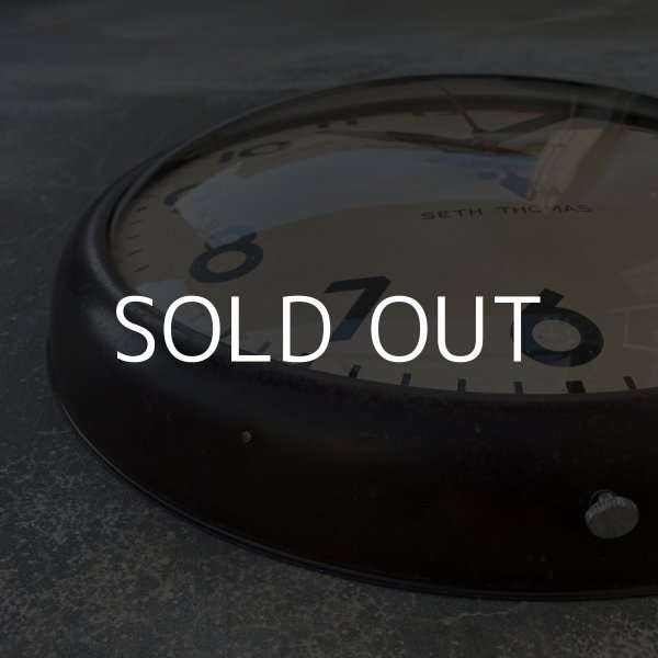 画像3: VINTAGE SETH THOMAS ヴィンテージ セストーマス ウォールクロック / アメリカ スクールクロック 掛け時計 (3)