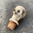 画像7: VINTAGE SKULL POISON BOTTLE ヴィンテージ スカル ポイズンボトル デカンタ 陶器 / コレクタブル ドクロ 骸骨 輸出用 BAR JAPAN (7)