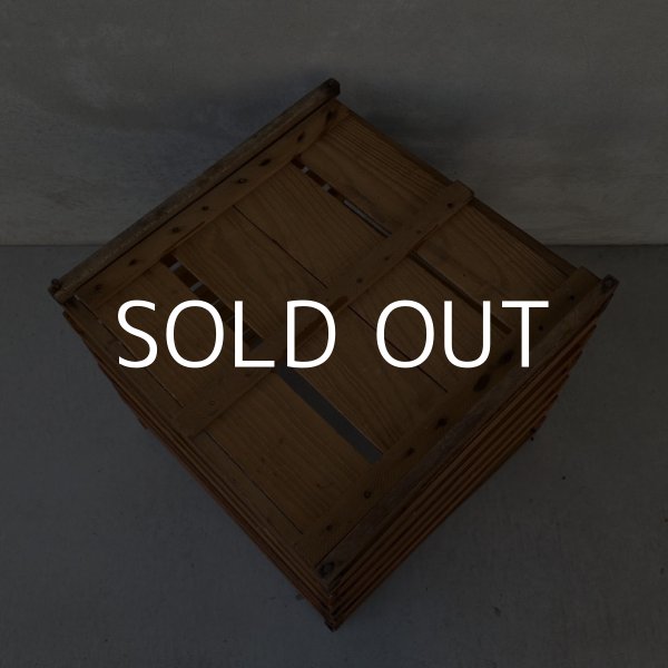 画像7: VINTAGE HUMPTY DUMPTY EGG CARRIER OWSSO, MFG. CO. ヴィンテージ ハンプティダンプティ ウッドボックス アメリカ / 木箱 インテリア (7)