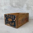 画像1: VINTAGE YEAST FOAM NORTHWESTERN YEAST CO. WOODBOX ヴィンテージ アンティーク ウッドボックス 木箱 アメリカ / 収納 インテリア (1)