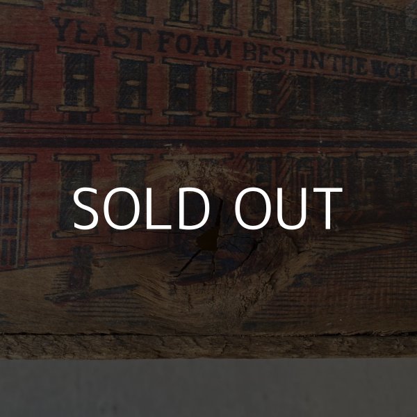 画像10: VINTAGE YEAST FOAM NORTHWESTERN YEAST CO. WOODBOX ヴィンテージ アンティーク ウッドボックス 木箱 アメリカ / 収納 インテリア (10)