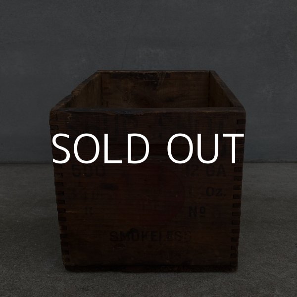 画像3: VINTAGE ANTIQUE REMINGTON ARMS CO. WOODBOX ヴィンテージ アンティーク レミントン ウッドボックス 木箱 アメリカ / インダストリアル 収納  (3)