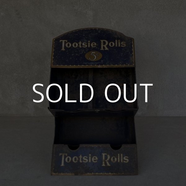 画像5: VINTAGE ANTIQUE TOOTSIE ROLL THE SWEETS COMPANY OF AMERICA ヴィンテージ アンティーク アメリカ / コレクタブル キャンディー ディスプレイ 棚 店舗什器 (5)