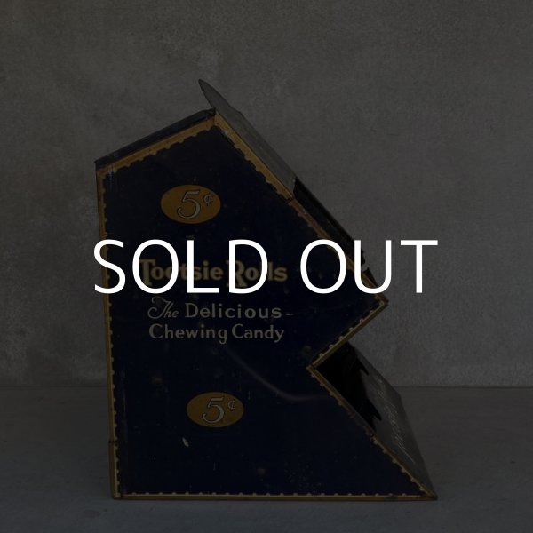 画像3: VINTAGE ANTIQUE TOOTSIE ROLL THE SWEETS COMPANY OF AMERICA ヴィンテージ アンティーク アメリカ / コレクタブル キャンディー ディスプレイ 棚 店舗什器 (3)