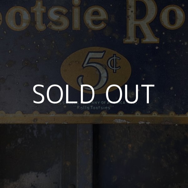 画像8: VINTAGE ANTIQUE TOOTSIE ROLL THE SWEETS COMPANY OF AMERICA ヴィンテージ アンティーク アメリカ / コレクタブル キャンディー ディスプレイ 棚 店舗什器 (8)