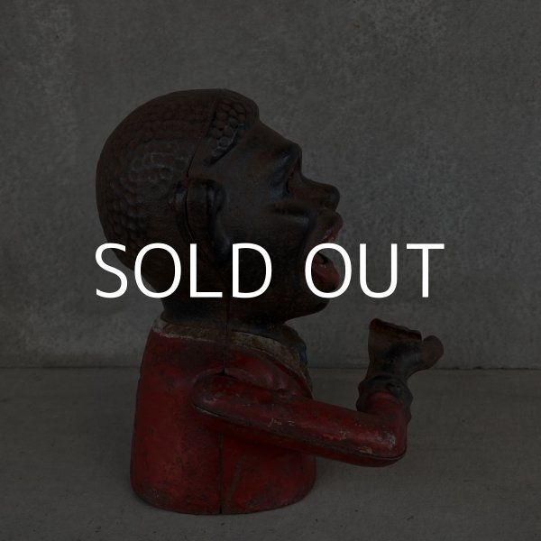 画像3: VINTAGE JOLLY BANK ヴィンテージ ジョリーバンク メカニカルバンク 貯金箱 鋳物 キャストアイアン (3)