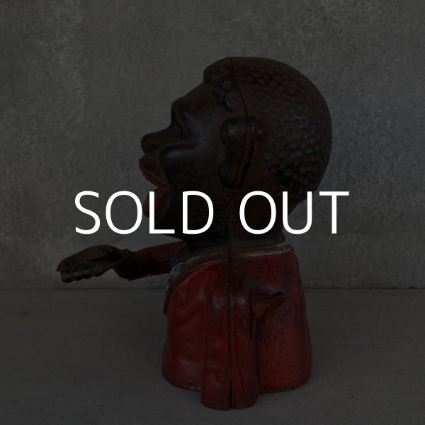 画像4: VINTAGE JOLLY BANK ヴィンテージ ジョリーバンク メカニカルバンク 貯金箱 鋳物 キャストアイアン (4)