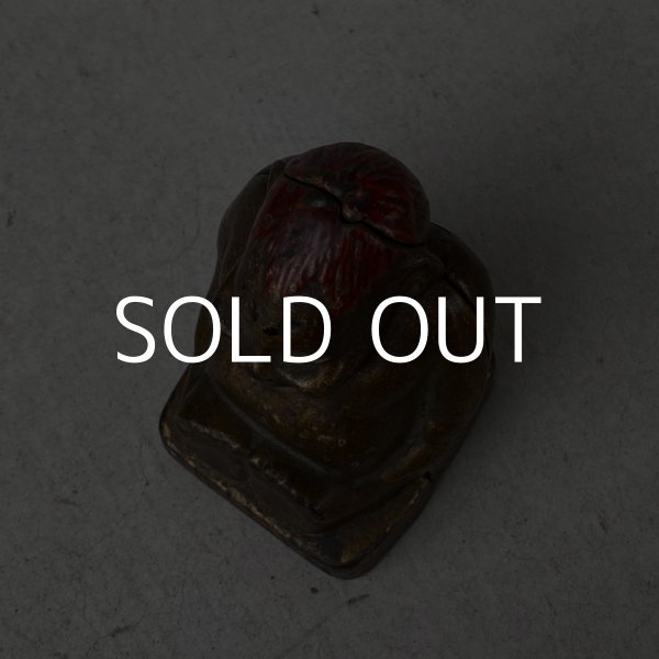 画像5: VINTAGE BILLIKEN ヴィンテージ ビリケン コインバンク / アメリカ 貯金箱 オブジェ 鋳物 (5)