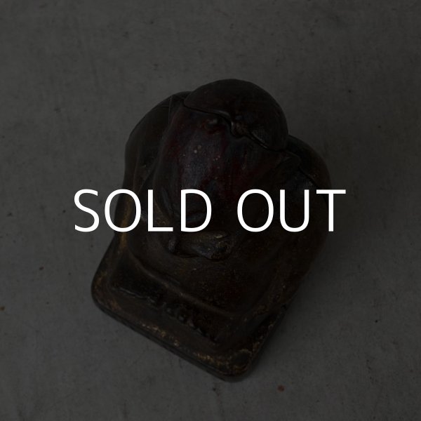 画像5: VINTAGE BILLIKEN ヴィンテージ ビリケン コインバンク / アメリカ 貯金箱 オブジェ 鋳物 (5)