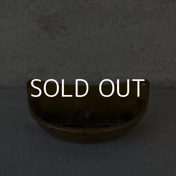 画像2: VINTAGE ANTIQUE SOAP HOLDER ヴィンテージ アンティーク ソープホルダー 石鹸置き アメリカ / インテリア バス用品 真鍮 雑貨 (2)