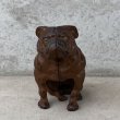 画像2: VINTAGE ANTIQUE ヴィンテージ アンティーク コインバンク ブルドッグ / アメリカ 貯金箱 鋳物 犬 コレクタブル (2)