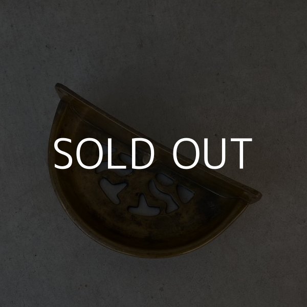 画像6: VINTAGE ANTIQUE SOAP HOLDER ヴィンテージ アンティーク ソープホルダー 石鹸置き アメリカ / インテリア バス用品 真鍮 雑貨 (6)