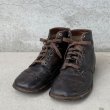 画像1: VINTAGE ANTIQUE KIDS LEATHER BOOTS SHOES ヴィンテージ アンティーク 革靴 アメリカ / 子供用 レザー ブーツ シューズ ディスプレイ (1)