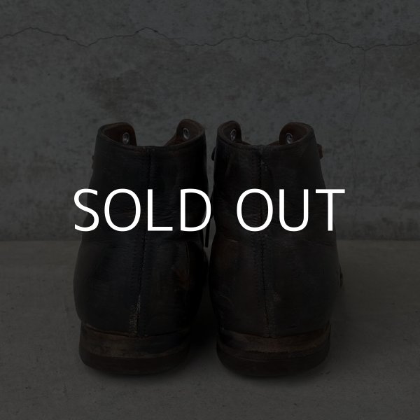 画像3: VINTAGE ANTIQUE KIDS LEATHER BOOTS SHOES ヴィンテージ アンティーク 革靴 アメリカ / 子供用 レザー ブーツ シューズ ディスプレイ (3)