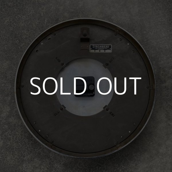 画像2: VINTAGE STROMBERG WALL CLOCK ヴィンテージ ウォールクロック 掛け時計 アメリカ / スクールクロック インダストリアル (2)