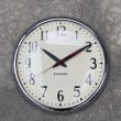 画像1: VINTAGE STROMBERG WALL CLOCK ヴィンテージ ウォールクロック 掛け時計 アメリカ / スクールクロック インダストリアル (1)