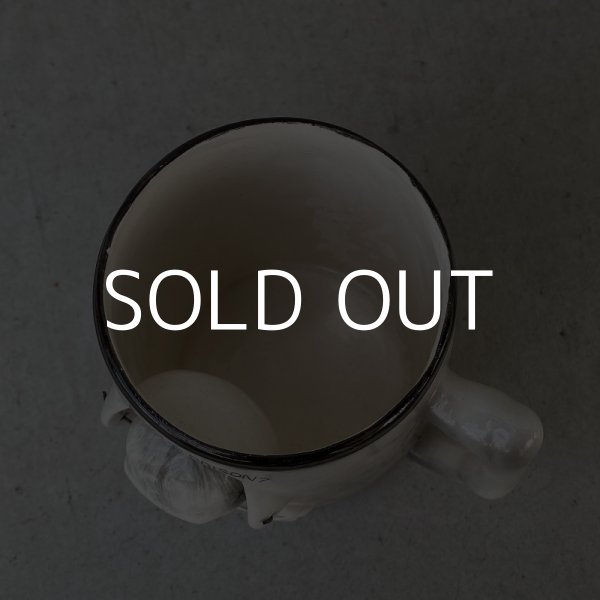 画像3: VINTAGE MUG ヴィンテージ スカル ドクロ マグカップ / 陶器 JAPAN 輸出用 (3)