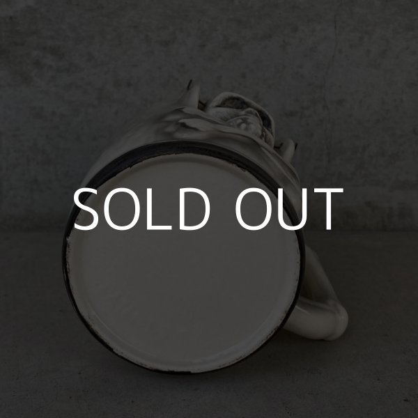 画像4: VINTAGE MUG ヴィンテージ スカル ドクロ マグカップ / 陶器 JAPAN 輸出用 (4)