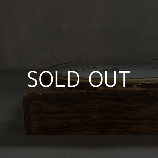 画像3: VINTAGE ANTIQUE IMPERIAL ヴィンテージ アンティーク ウォールクロック 掛け時計 アメリカ / インダストリアル ウッド 四角形 木製  (3)