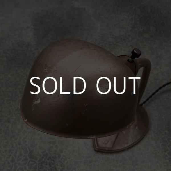 画像5: VINTAGE DESKLAMP ヴィンテージ デスクライト スタンドライト 卓上ライト アメリカ / インダストリアル グースネック 照明 工業用 USA (2) (5)